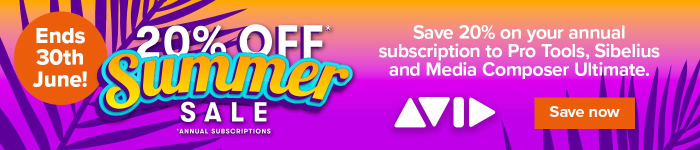 Avid Summer sale