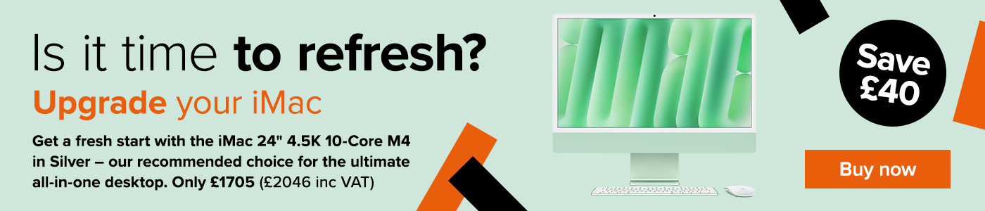 Upgrade your iMac. Only £1705 (£2046 inc VAT) 