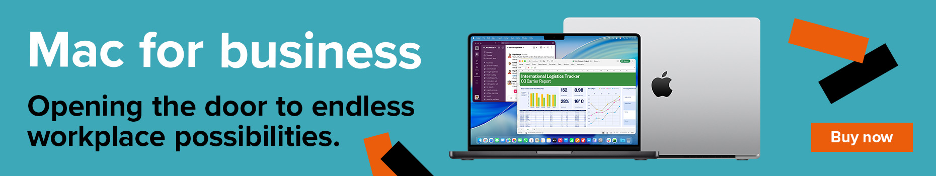 Mac for business – Opening the door to endless workplace possibilities.