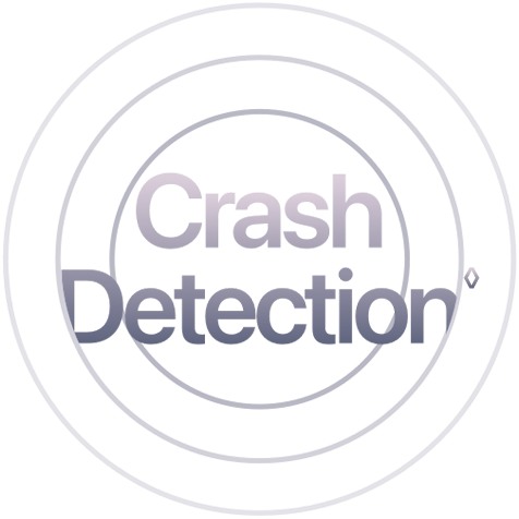 Crash Detection. Refer to legal disclaimers.