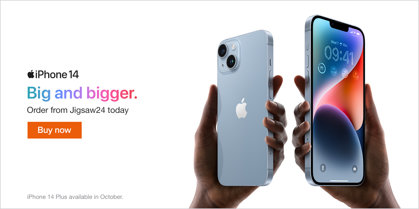iPhone 14. Bigger and bigger.